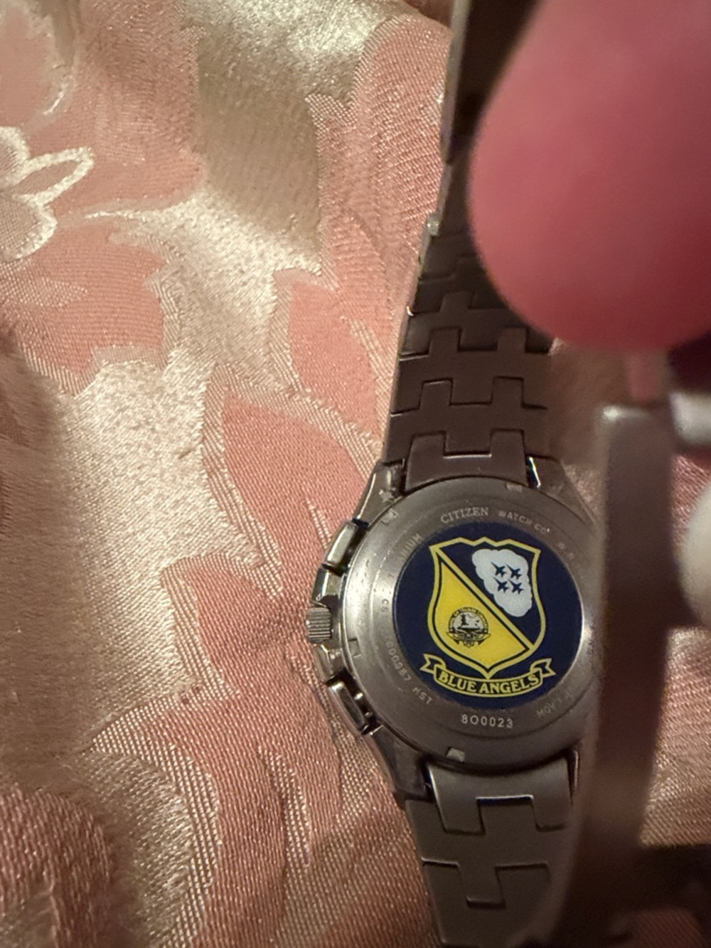 Citizen Eco-Drive Skyhawk Blue Angels Edition Titanium Watch - Picture 10 of 11